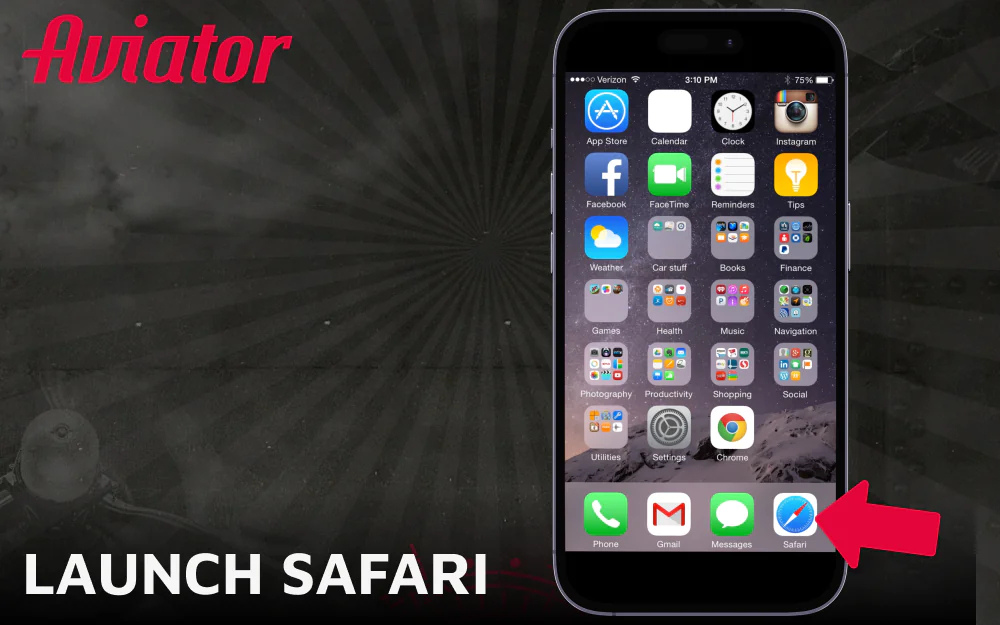 Launch Safari