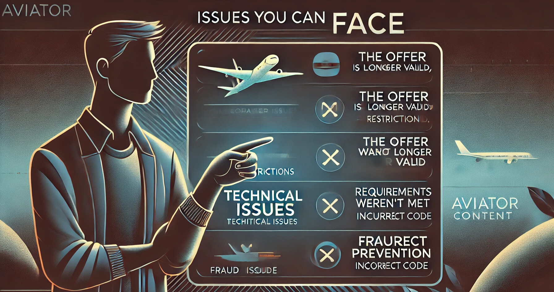 Issues You Can Face With Aviator Promo Codes